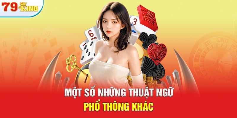 Một số những thuật ngữ phổ thông khác