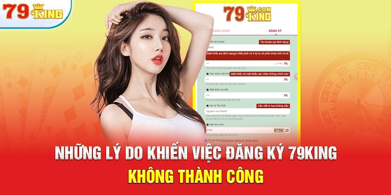 Những lý do khiến người chơi không thể đăng nhập 79KING